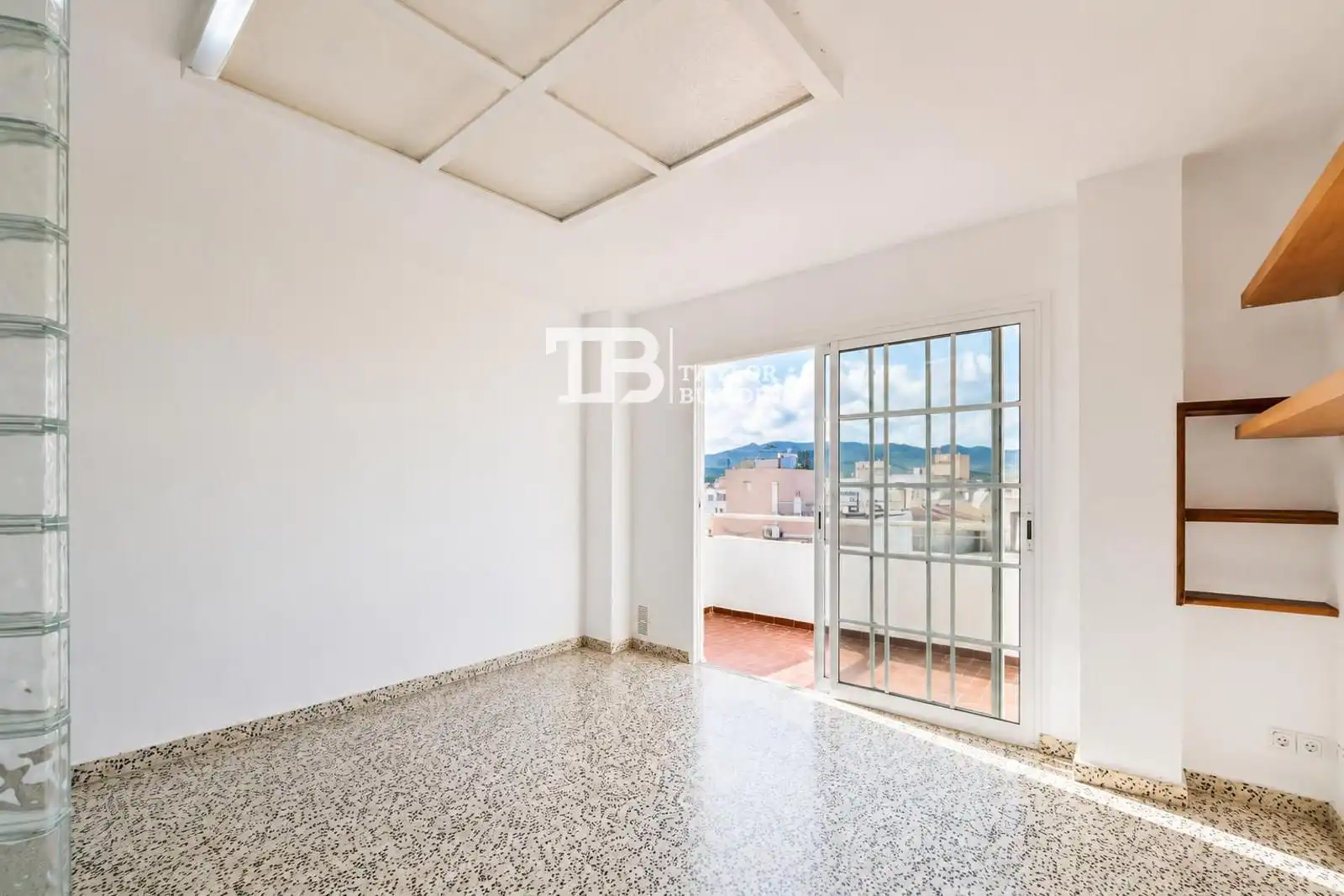 Vista exterior de Piso en venta en  Palma de Mallorca con Terraza y Balcón