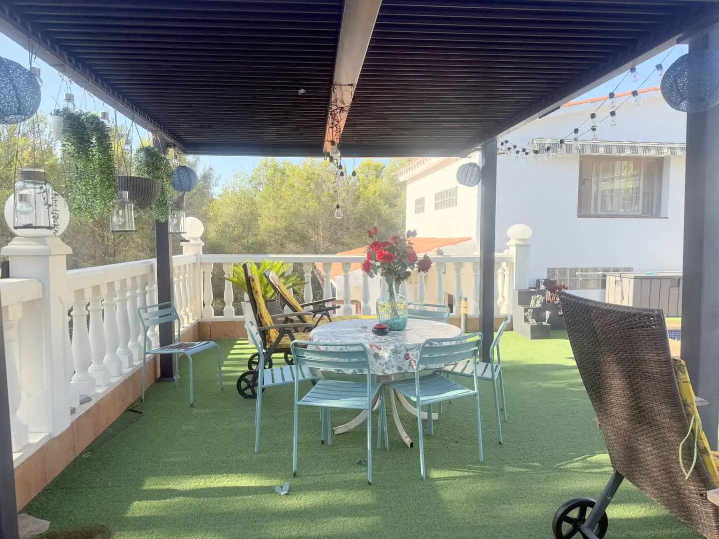Terrassa de Casa o xalet en venda en El Vendrell amb Aire condicionat, Calefacció i Jardí privat