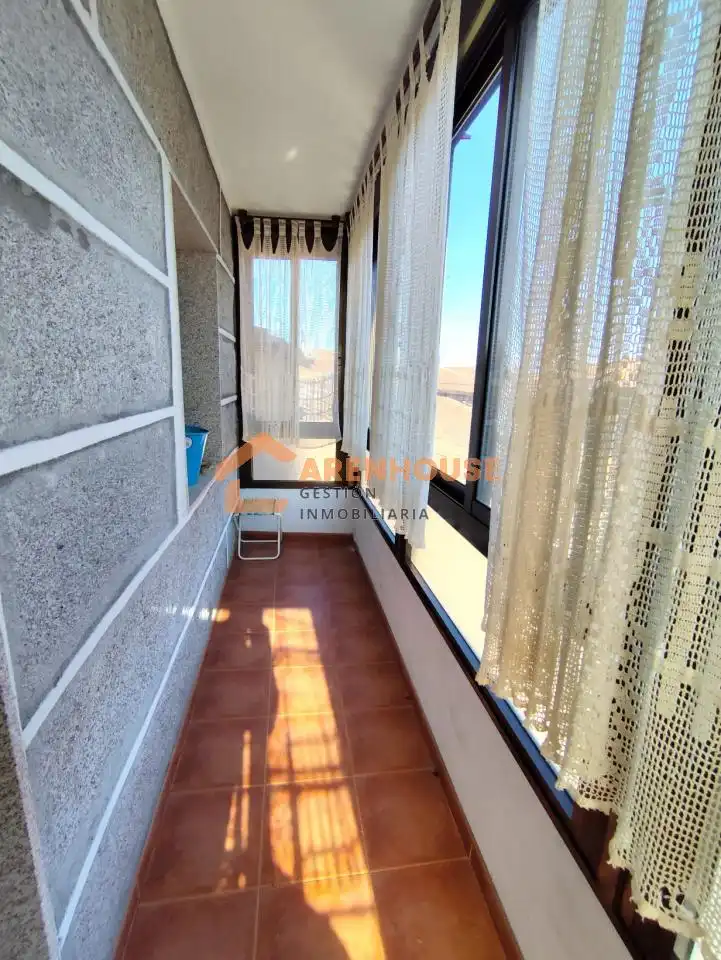 Balcony of Houses for sale in Xunqueira de Ambía  with Heating, Storage room and Furnished