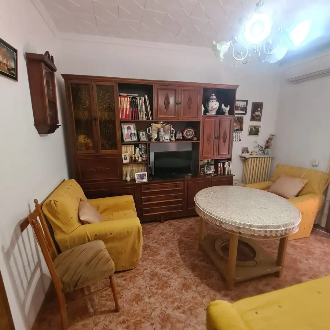 Sala d'estar de Casa o xalet en venda en Argamasilla de Calatrava amb Aire condicionat, Calefacció i Terrassa