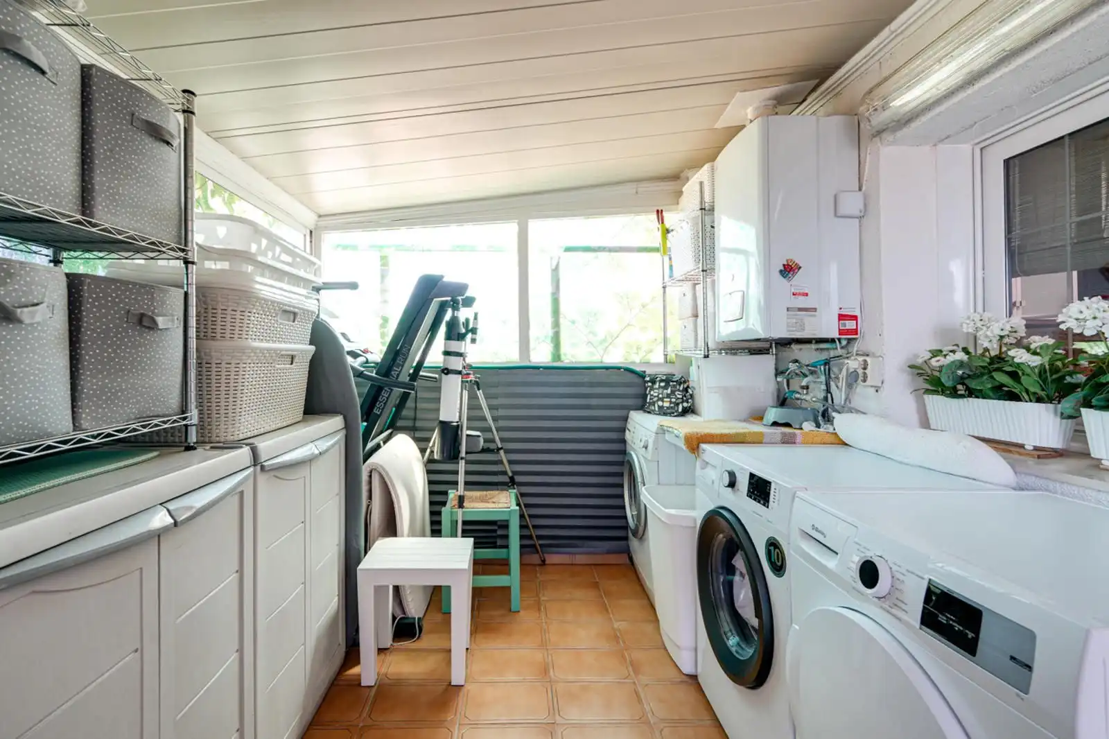 Kitchen of Attic for sale in Sant Feliu de Llobregat  with Air Conditioner, Heating and Terrace