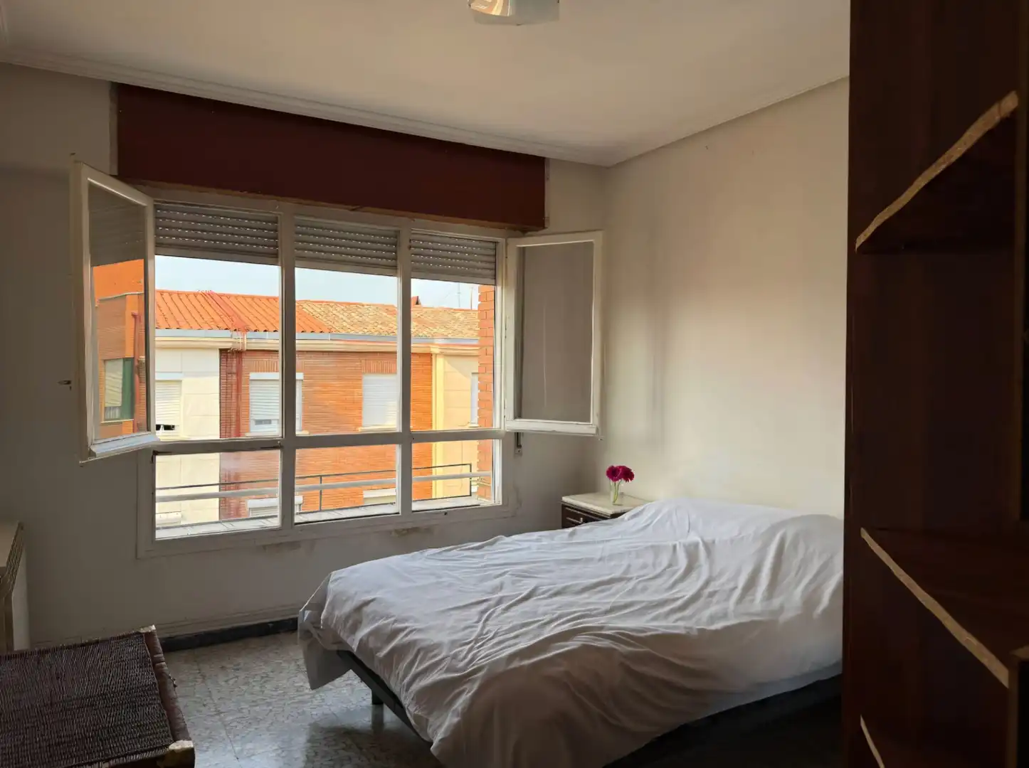 Bedroom of Flat for sale in  Logroño  with Heating and Furnished