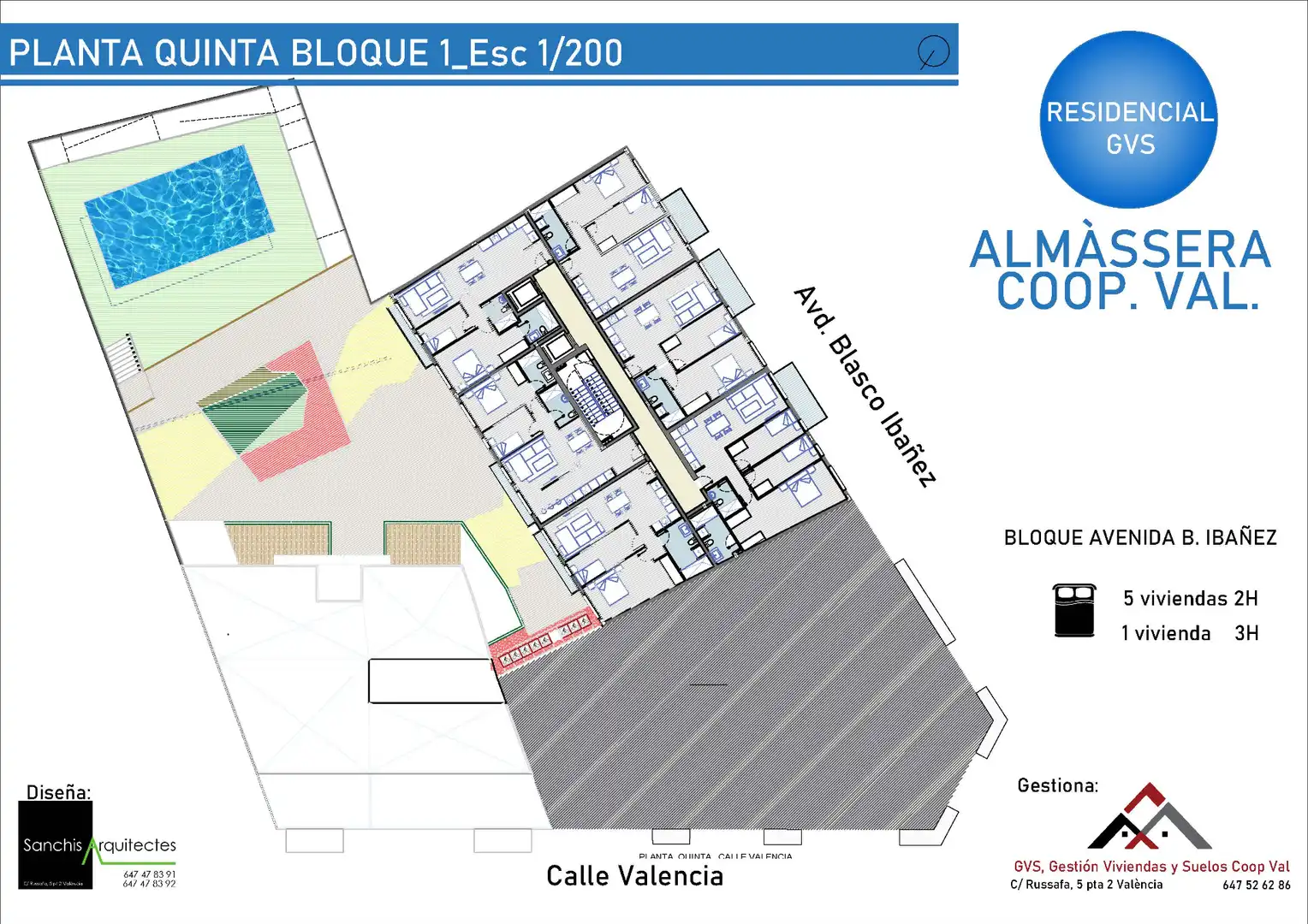 Wohnung zum Verkauf in Almàssera mit Terrasse, Abstellraum und Gemeinschaftspool