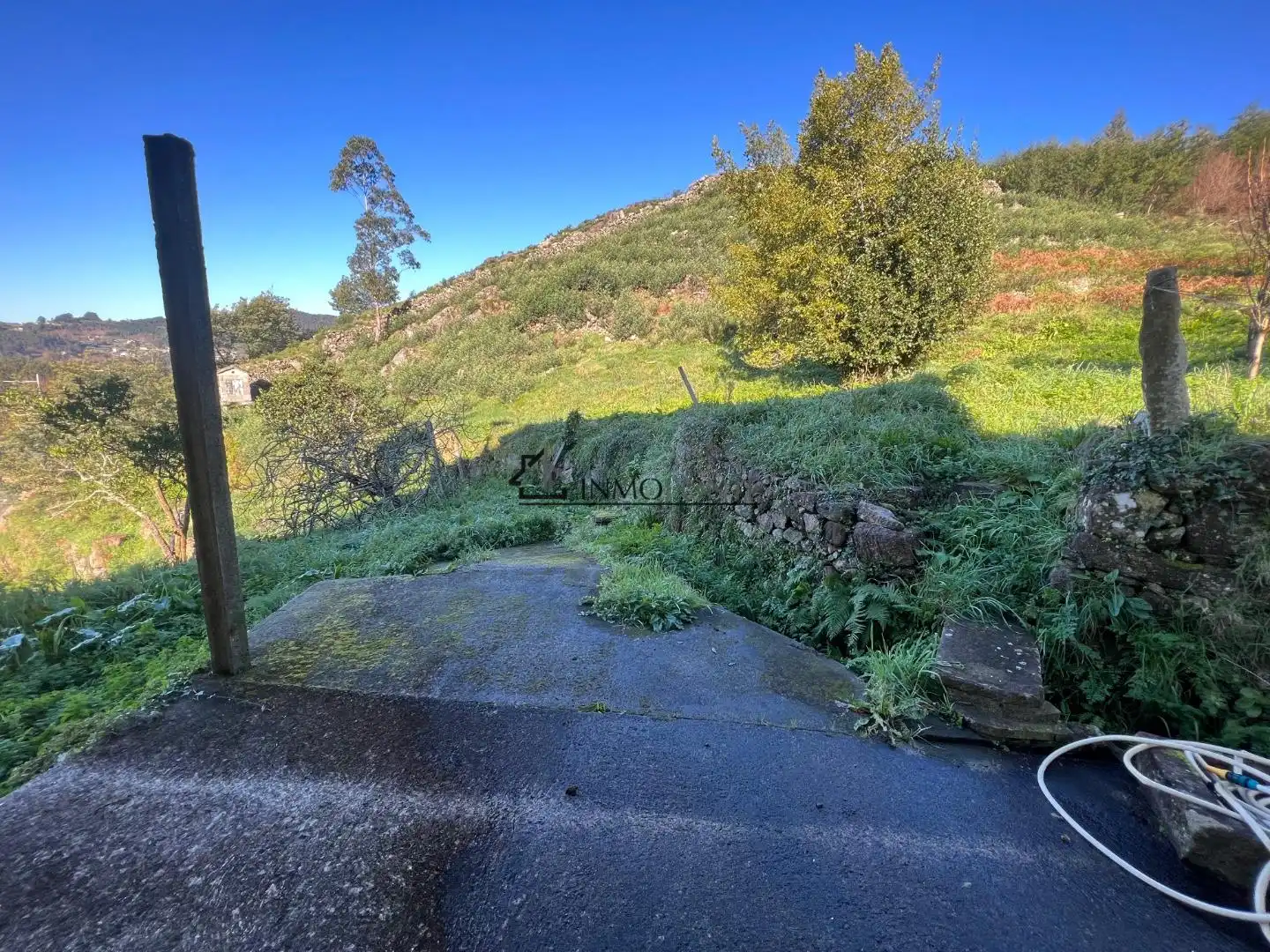 Vista exterior de Casa o chalet en venta en Cotobade con Jardín privado