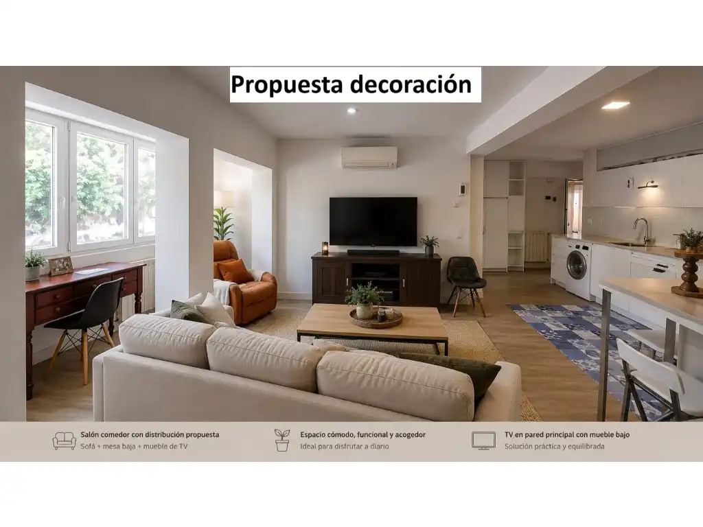 Sala de estar de Piso en venta en Madrid