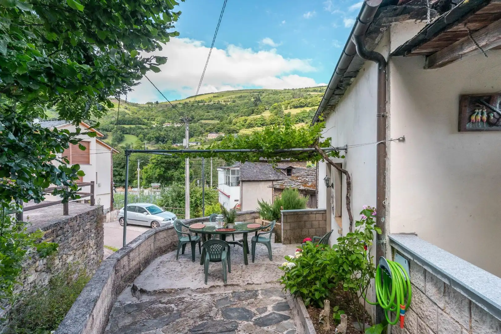 Terraza de Casa o chalet en venta en Cangas del Narcea con Jardín privado, Amueblado y Balcón