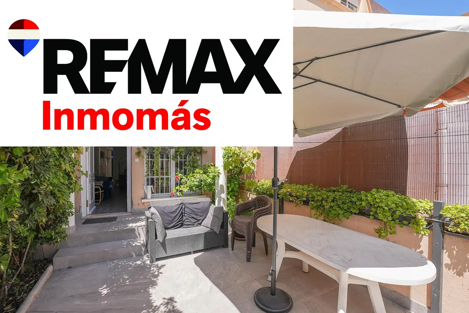 Terrassa de Casa adosada en venda en Elche / Elx amb Aire condicionat, Jardí privat i Terrassa