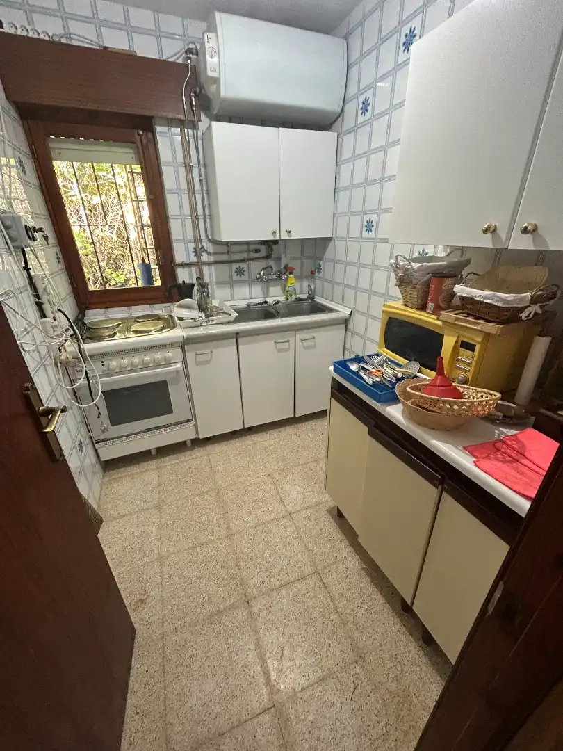 Cocina de Casa adosada en venta en Castrillo del Val con Calefacción, Jardín privado y Parquet