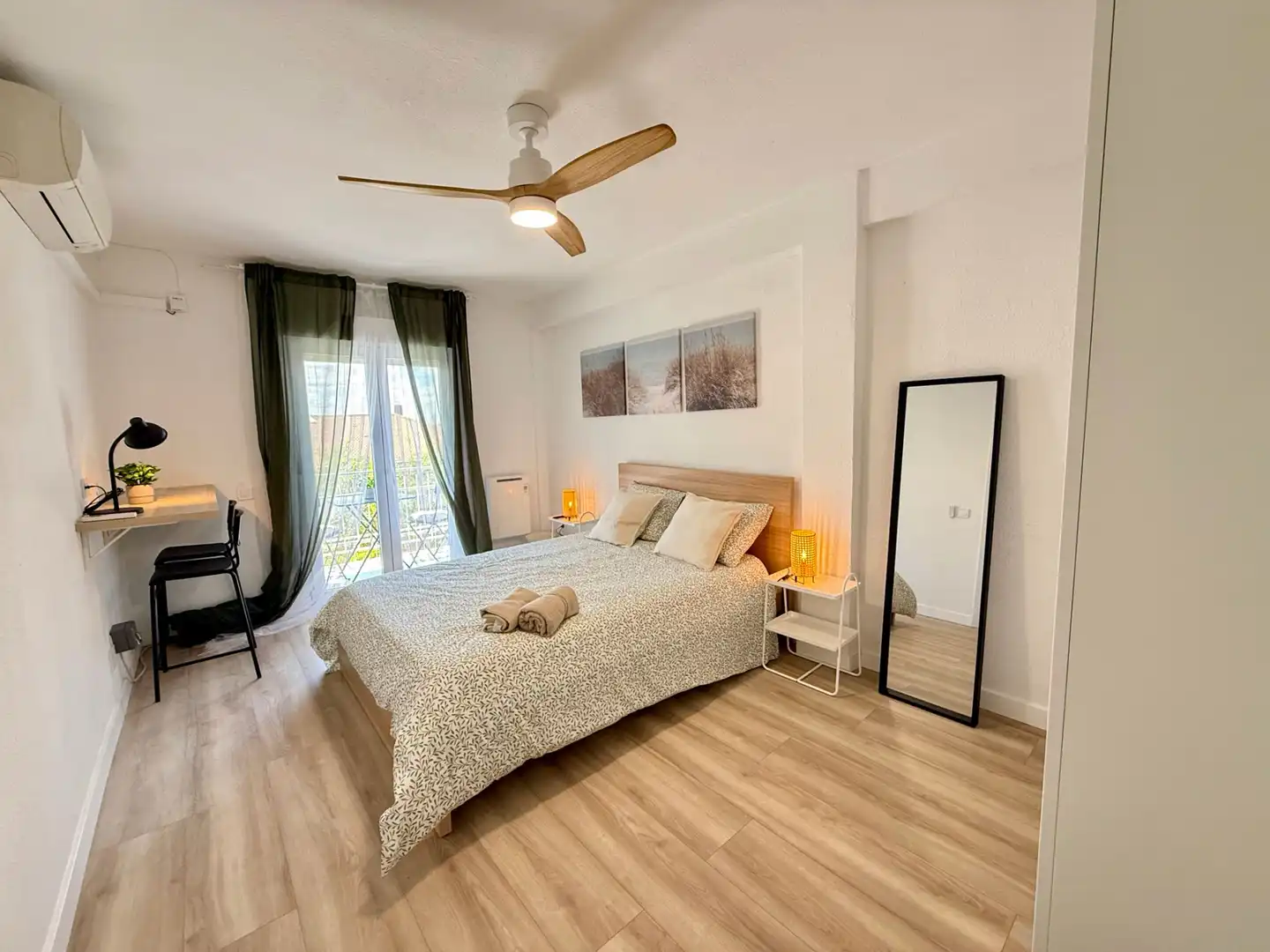Bedroom of Flat for share in Getafe  with Heating, Furnished and Oven