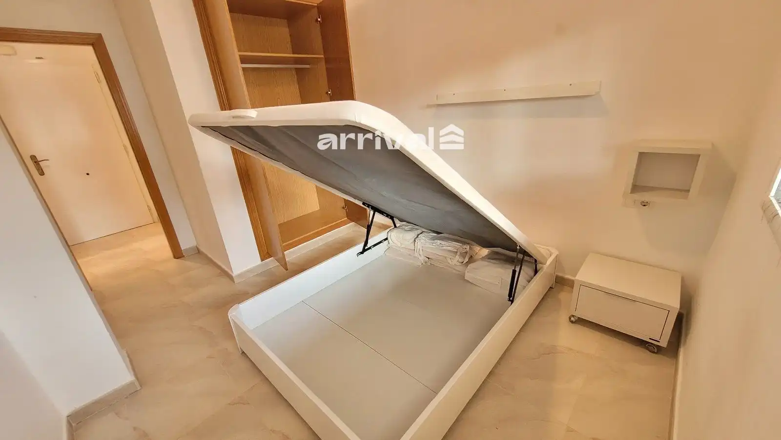 Bedroom of Flat for rent in Puçol  with Terrace, Swimming Pool and Furnished