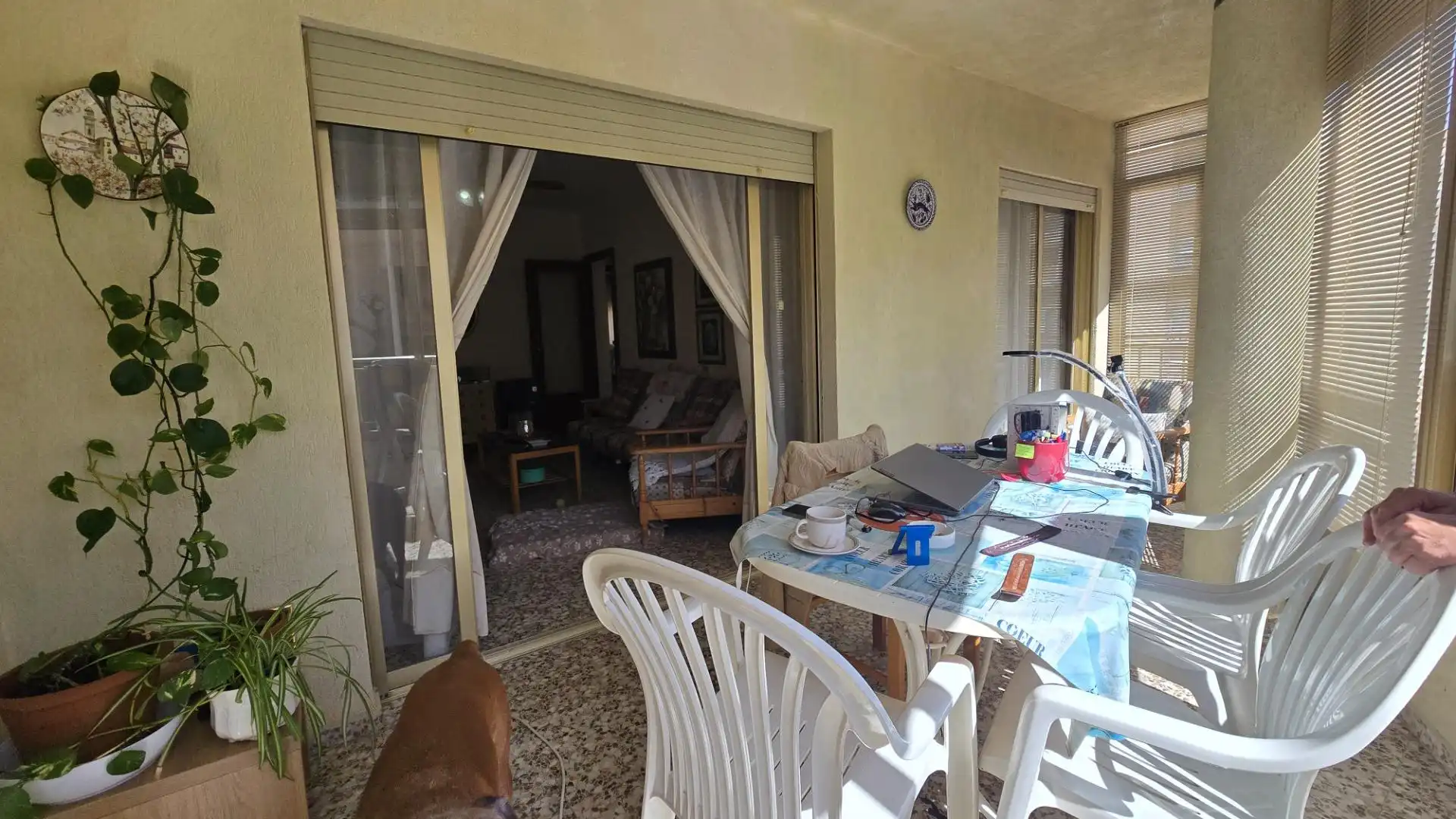 Terrassa de Apartament de lloguer en Santa Pola amb Terrassa i Moblat