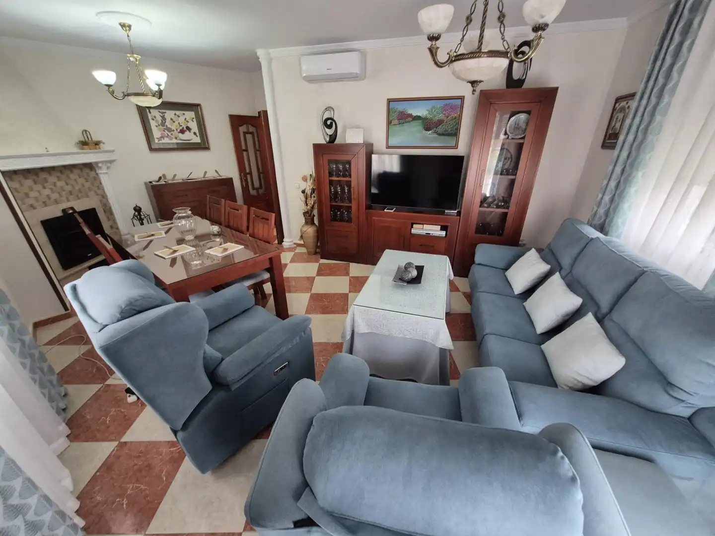 Sala d'estar de Casa o xalet en venda en Arcos de la Frontera