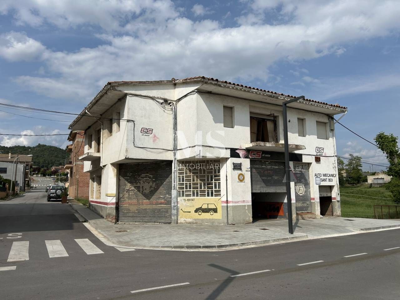Vista exterior de Terreny industrial en venda en Sant Boi de Lluçanès