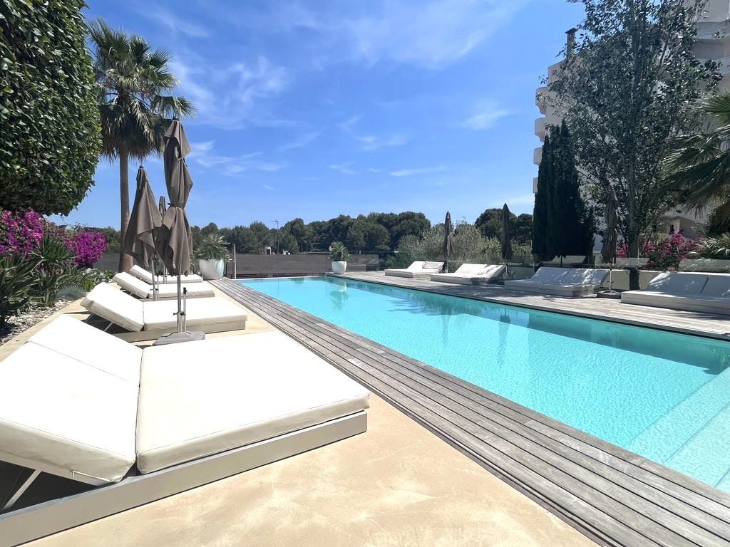 Piscina de Apartament en venda en  Palma de Mallorca amb Aire condicionat, Moblat i Piscina comunitària