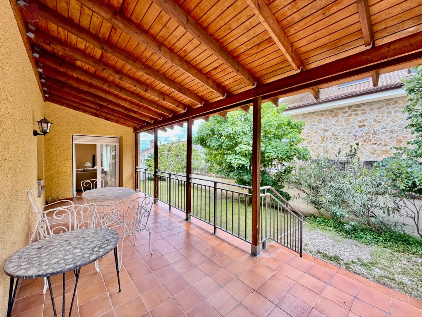 Terraza de Casa o chalet en venta en Guadarrama con Calefacción, Jardín privado y Terraza