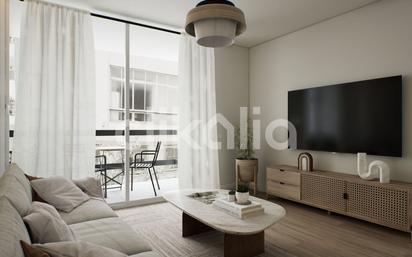 Sala d'estar de Pis en venda en Málaga Capital amb Aire condicionat i Terrassa