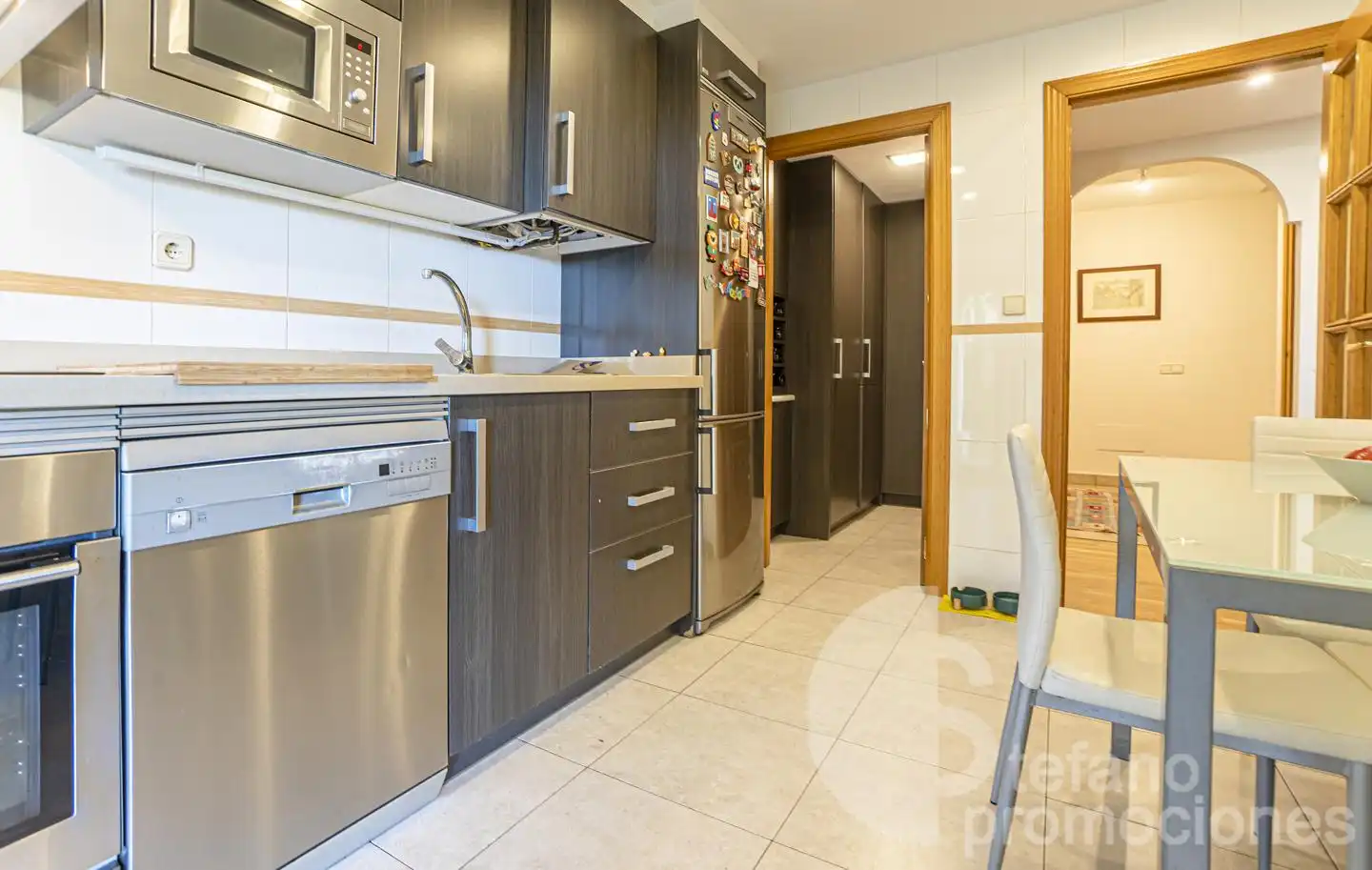Cocina de Casa adosada en venta en Málaga con Aire acondicionado, Jardín privado y Parquet