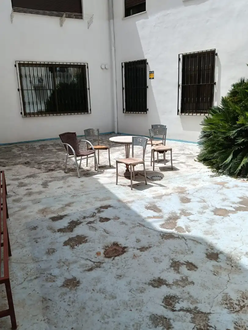 Terraza de Estudio de alquiler en Xàtiva con Aire acondicionado, Calefacción y Parquet