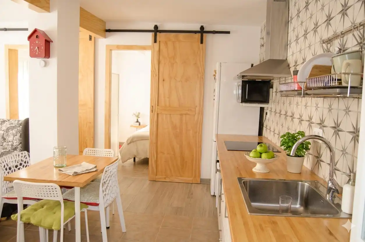 Cocina de Finca rústica en venta en Mirabel con Aire acondicionado, Calefacción y Trastero