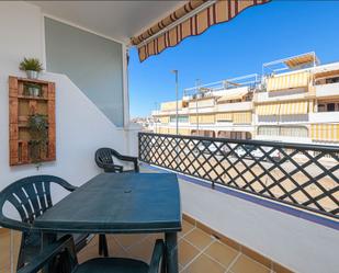 Balcony of Flat for sale in Rincón de la Victoria  with Terrace, Furnished and Oven