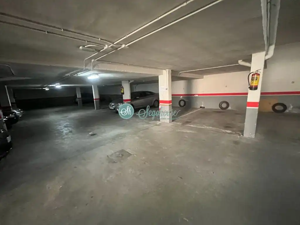 Parking of Flat for sale in Segovia  with Heating, Parquet flooring and Terrace