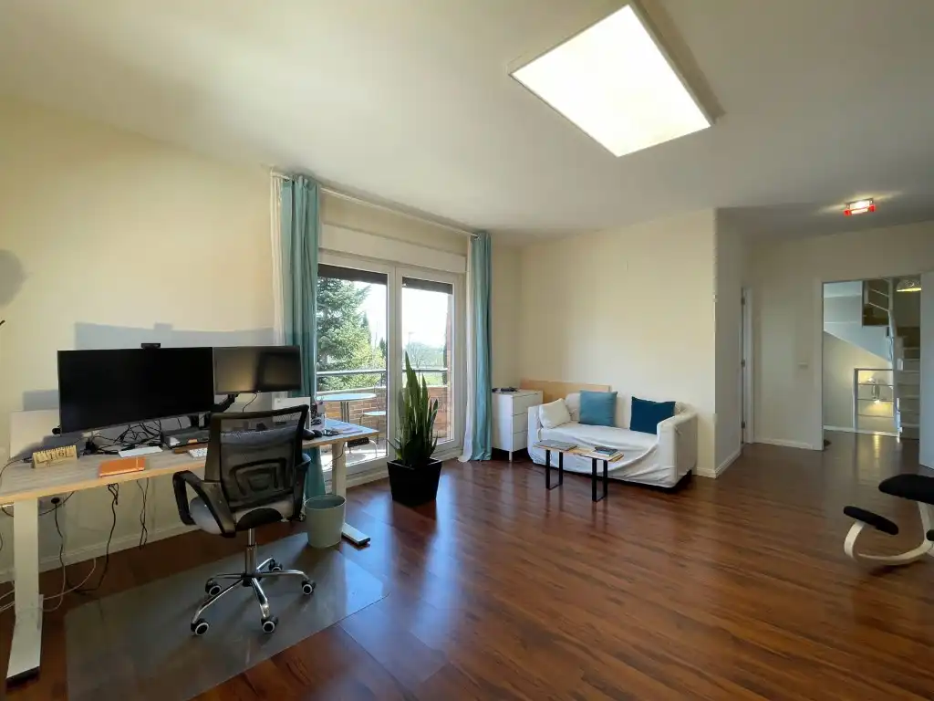 Living room of Detached homes for sale in Las Rozas de Madrid  with Private garden, Terrace and Storage room