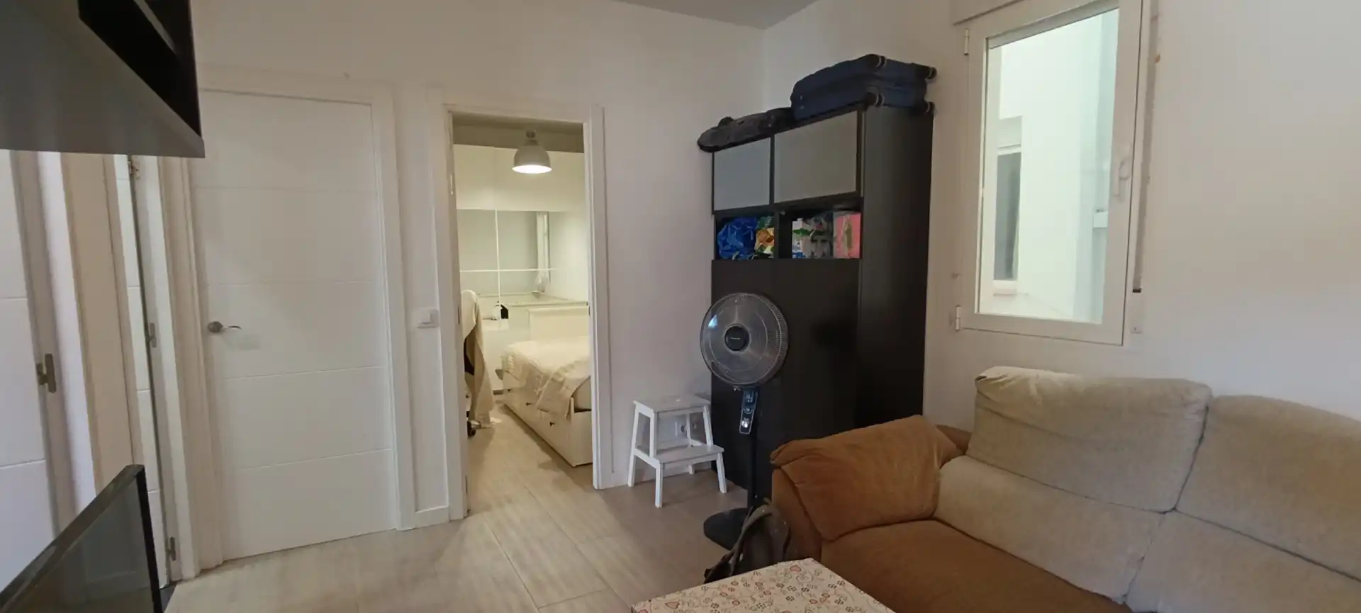 Wohnzimmer von Wohnung zur Miete in Madrid mit Klimaanlage, Heizung und Möbliert