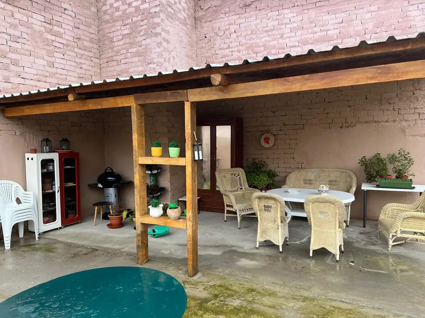 Terraza de Finca rústica en venta en Santa Cristina de la Polvorosa con Calefacción