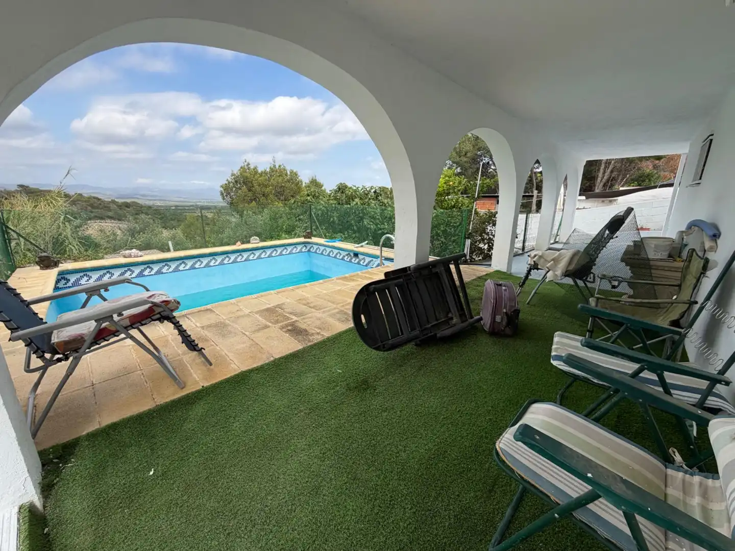 Piscina de Casa o chalet en venta en Casinos con Terraza, Trastero y Piscina