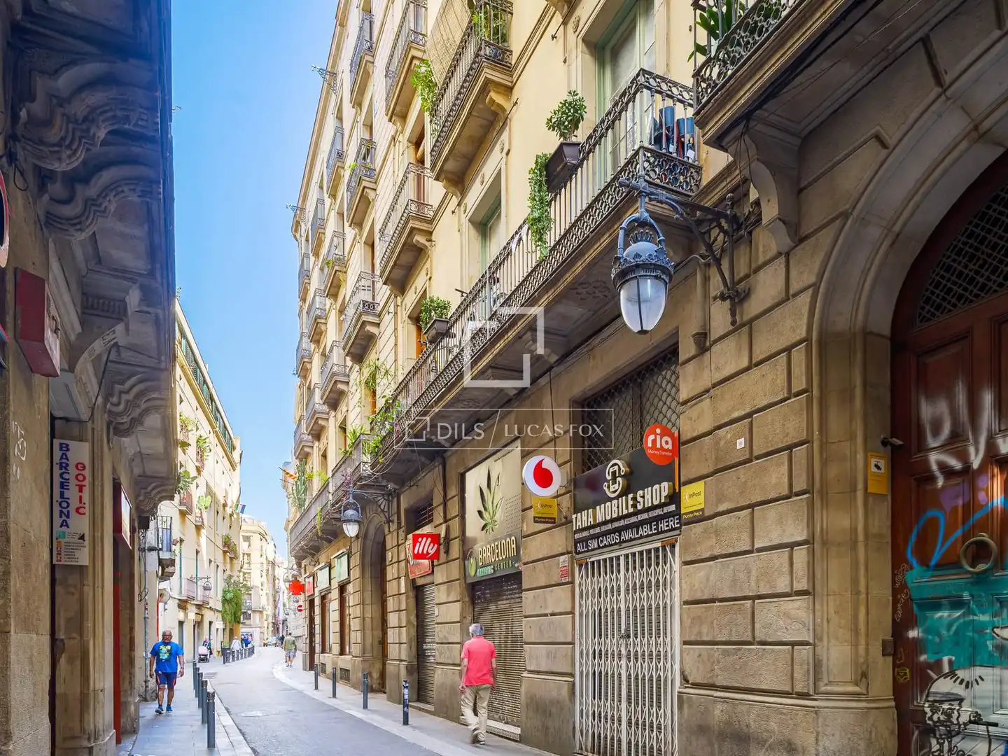 Vista exterior de Piso en venta en Barcelona con Aire acondicionado, Calefacción y Terraza