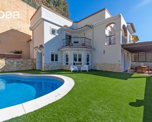 Swimming pool of Single-family semi-detached for sale in Málaga Capital  with Air Conditioner, Heating and Private garden