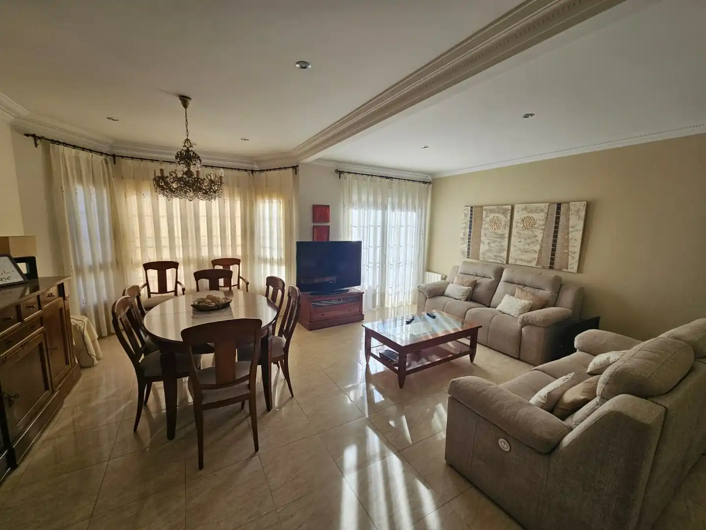 Living room of Houses for sale in Sagunto / Sagunt  with Heating, Private garden and Storage room