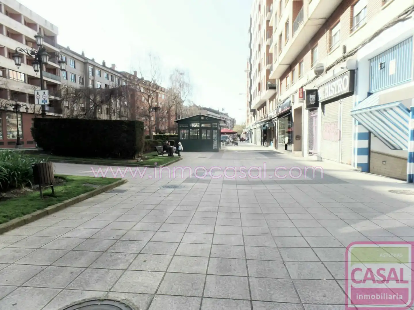 Exterior view of Flat for sale in Oviedo   with Heating, Terrace and Furnished