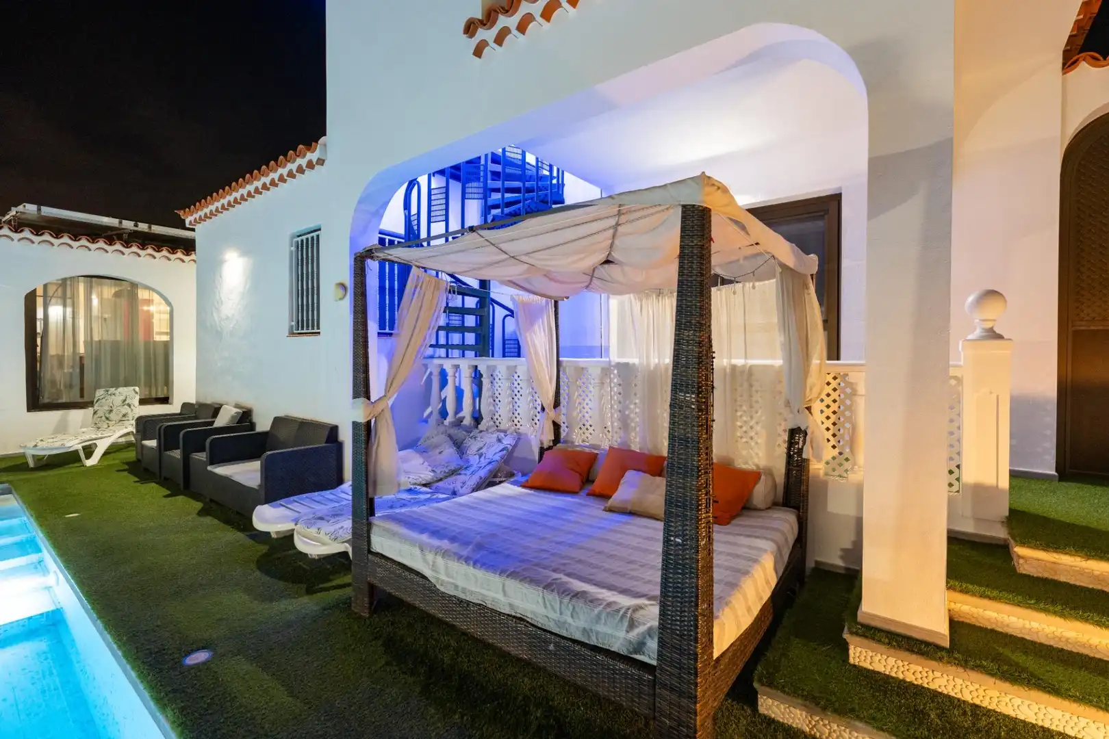 Dormitori de Casa o xalet en venda en San Miguel de Abona amb Aire condicionat, Jardí privat i Terrassa