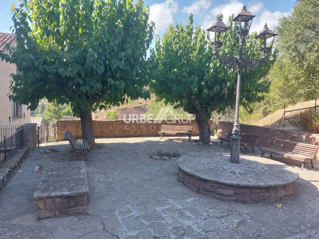 Vista exterior de Casa o chalet en venta en Mura con Terraza