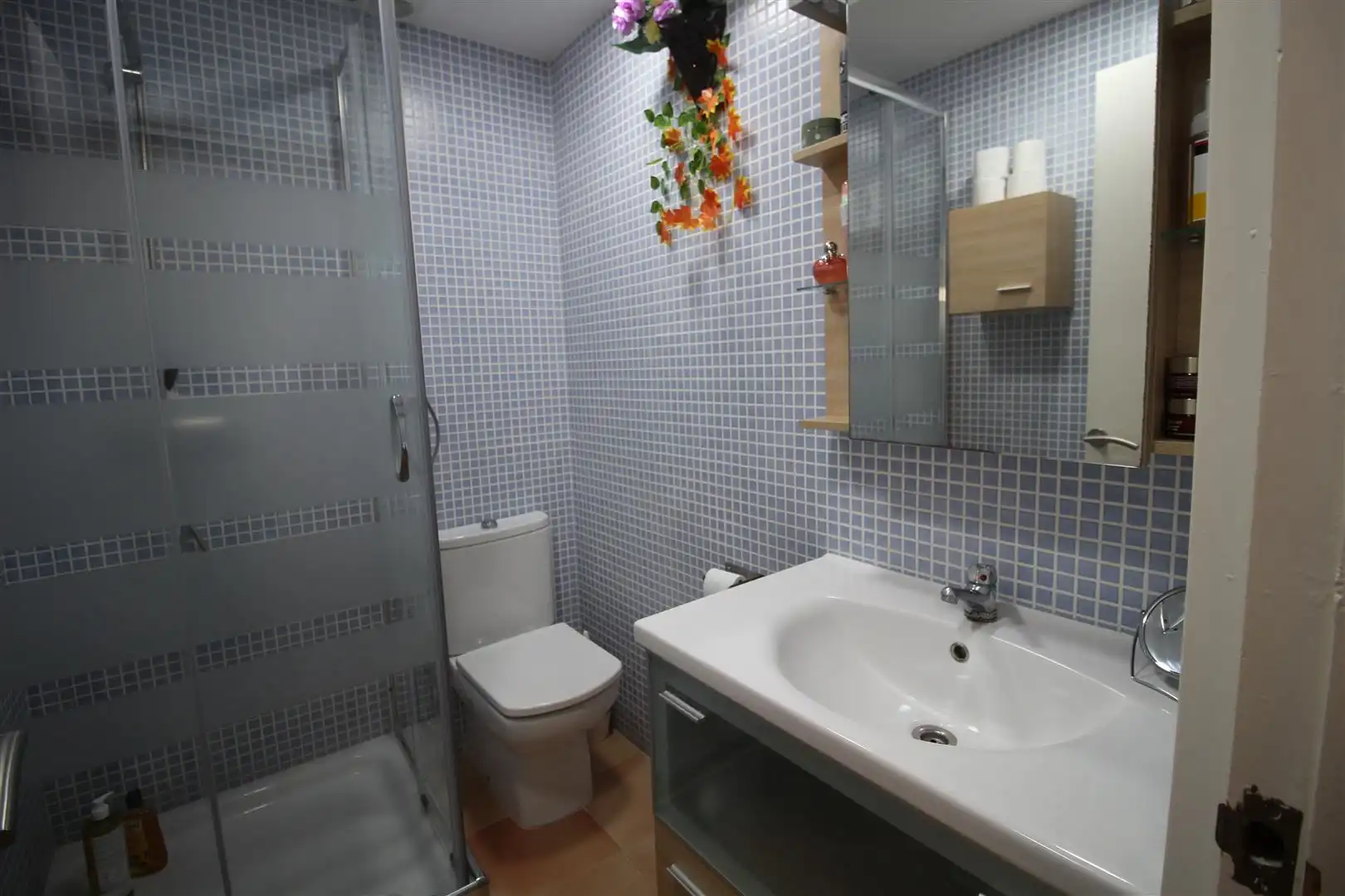 Bany de Apartament en venda en L'Escala amb Calefacció, Jardí privat i Parquet