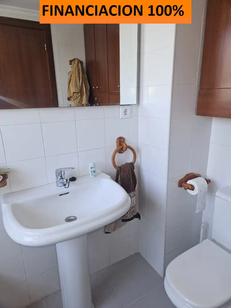 Bathroom of Flat for sale in Mont-roig del Camp  with Air Conditioner, Terrace and Furnished