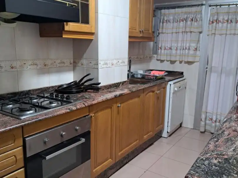Kitchen of Flat for rent in Santa Rosa  
