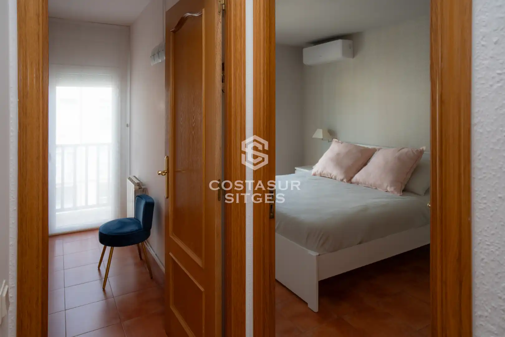 Dormitori de Casa adosada en venda en Sant Pere de Ribes amb Aire condicionat, Calefacció i Parquet