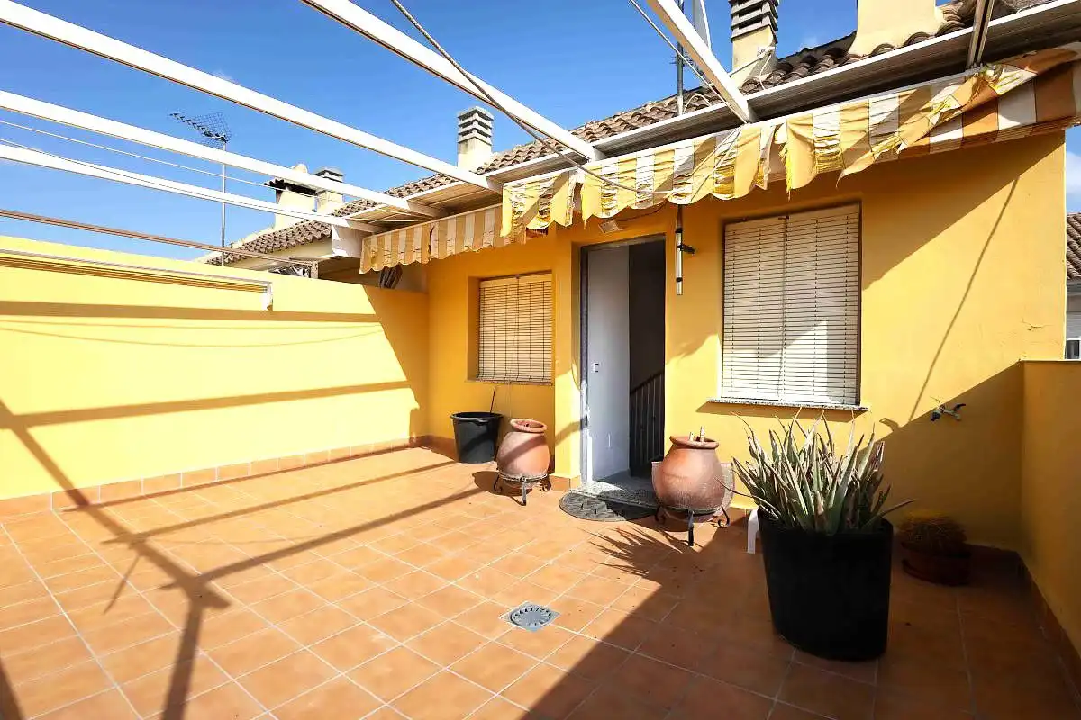 Terrasse von Maisonette zur Miete in Murcia mit Klimaanlage, Heizung und Terrasse