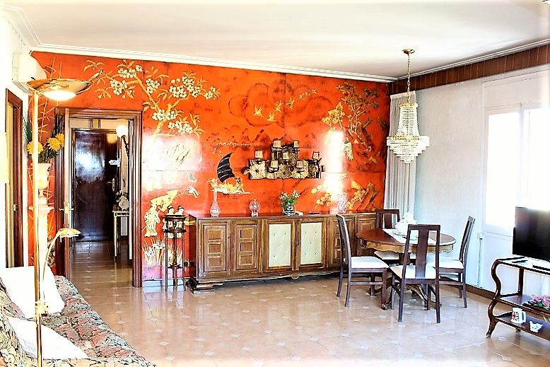 Dining room of Flat for sale in  Barcelona Capital  with Balcony