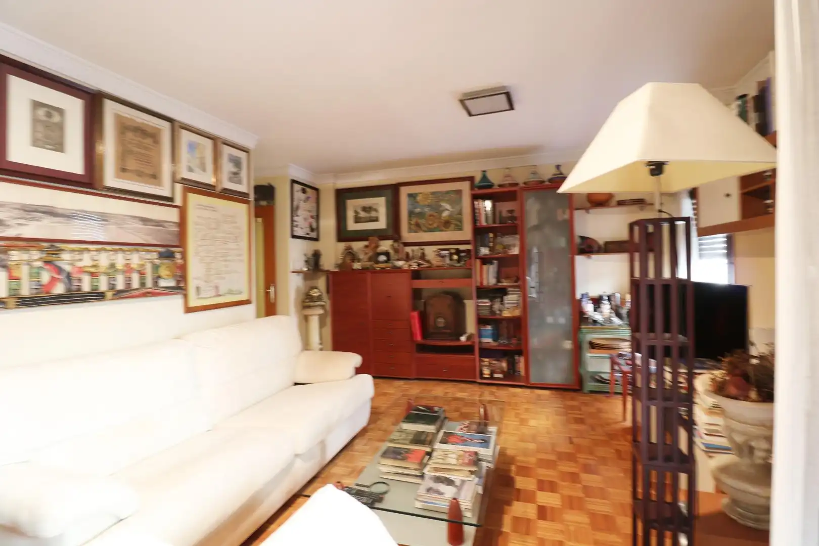 Living room of Flat for rent in Elche / Elx  with Air Conditioner, Furnished and Balcony