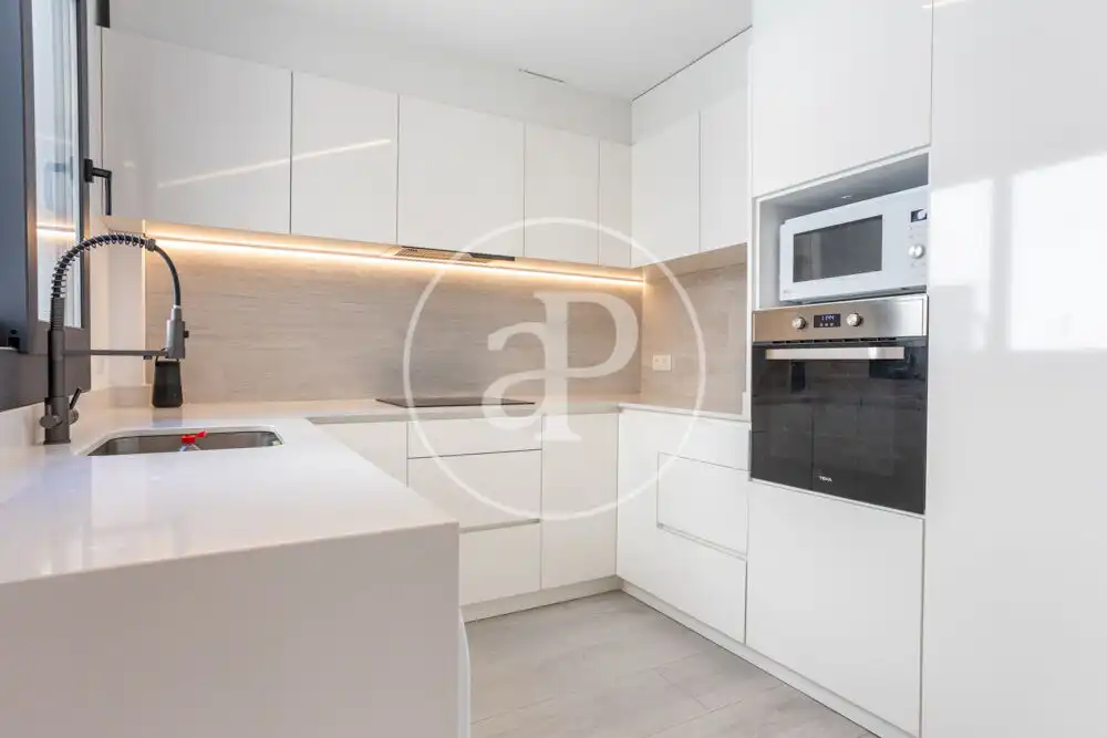 Cocina de Piso de alquiler en Puçol con Aire acondicionado, Calefacción y Terraza
