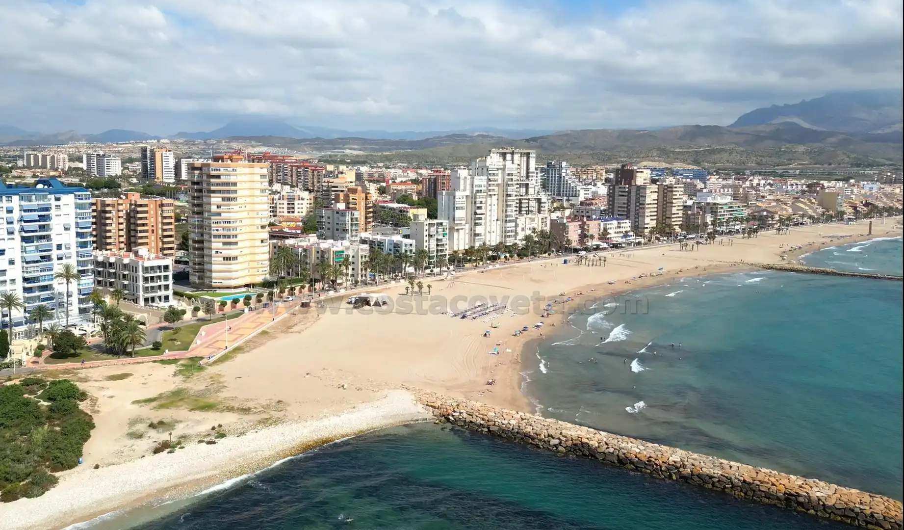 Exterior view of Attic for sale in El Campello  with Air Conditioner, Storage room and Furnished