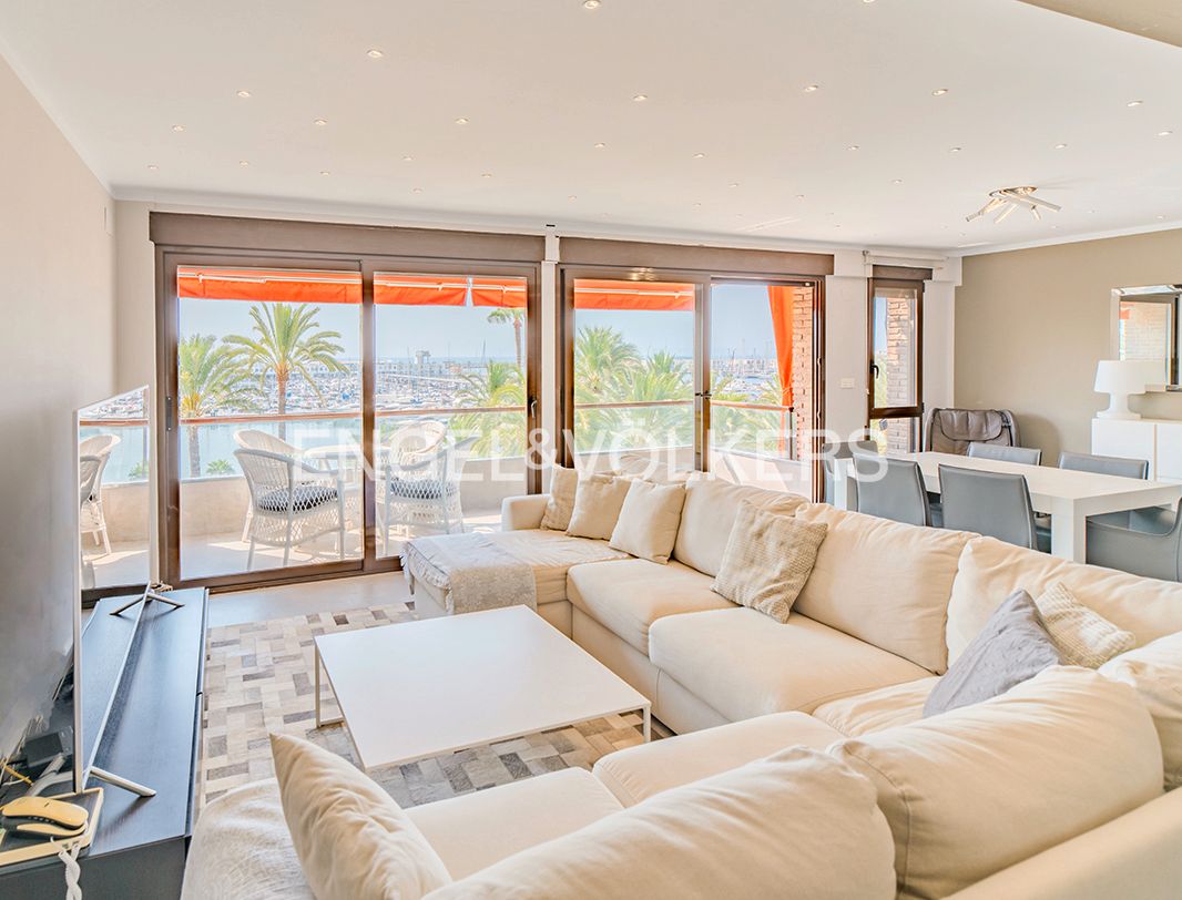 Living room of Flat for sale in Alicante / Alacant  with Air Conditioner, Heating and Terrace
