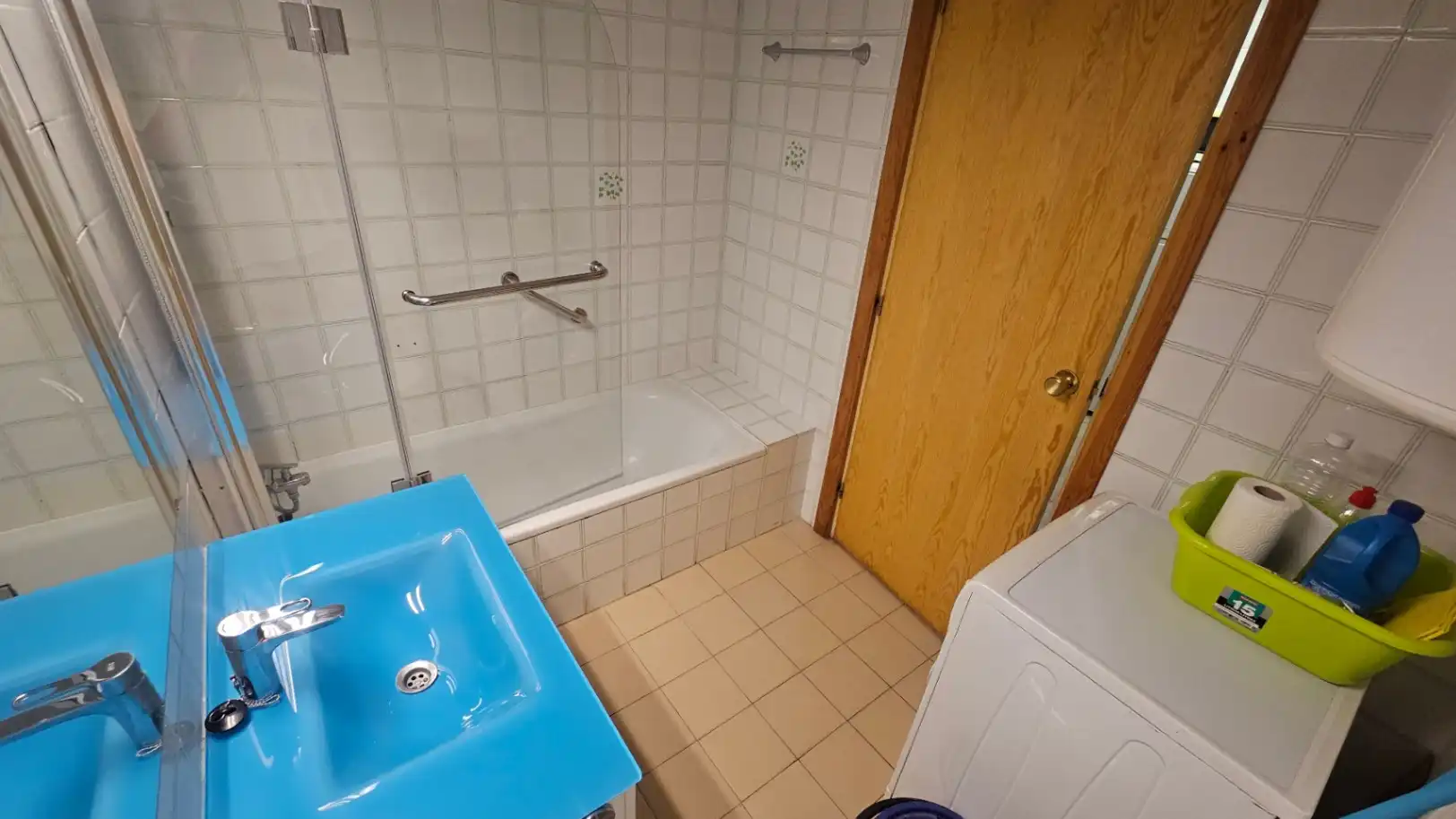 Badezimmer von Wohnungen zum Verkauf in Alcalà de Xivert mit Klimaanlage, Heizung und Privatgarten