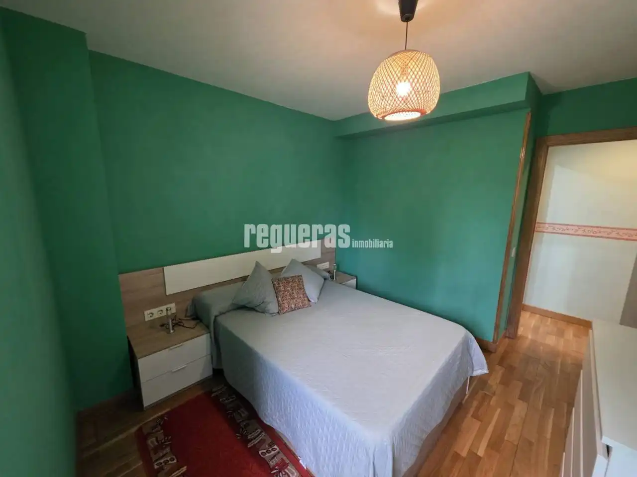 Bedroom of Apartments for sale in Avilés  with Heating, Storage room and Furnished