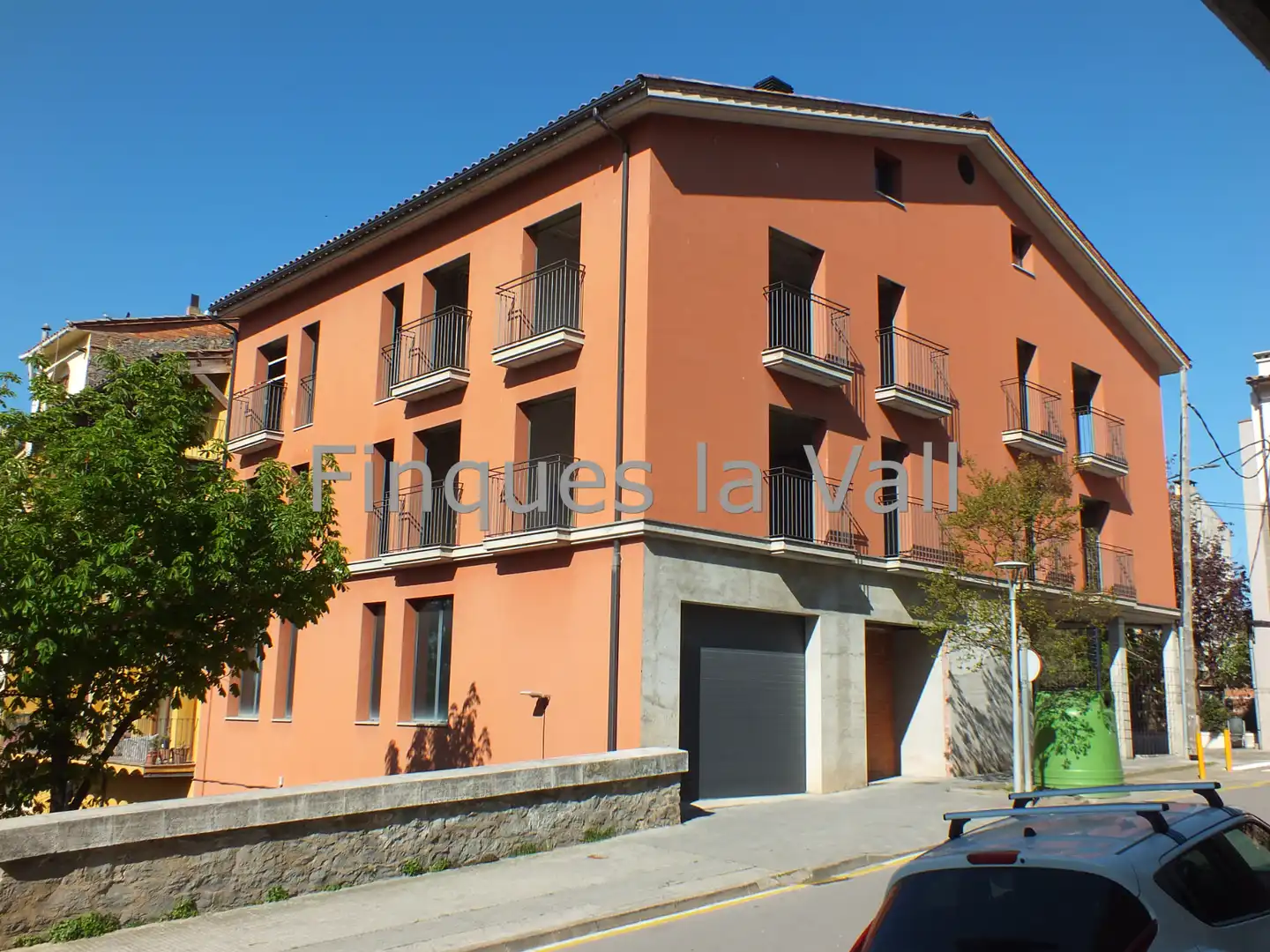 Exterior view of Flat for sale in Roda de Ter  with Heating, Oven and Balcony
