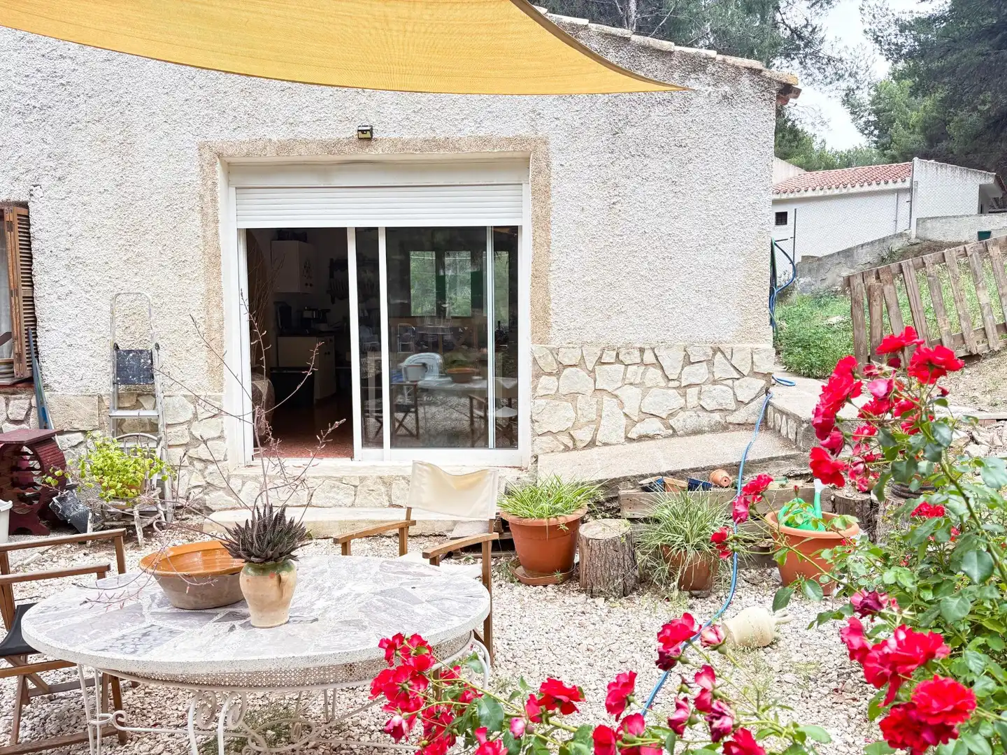 Jardín de Casa o chalet en venta en Tibi con Aire acondicionado, Calefacción y Jardín privado