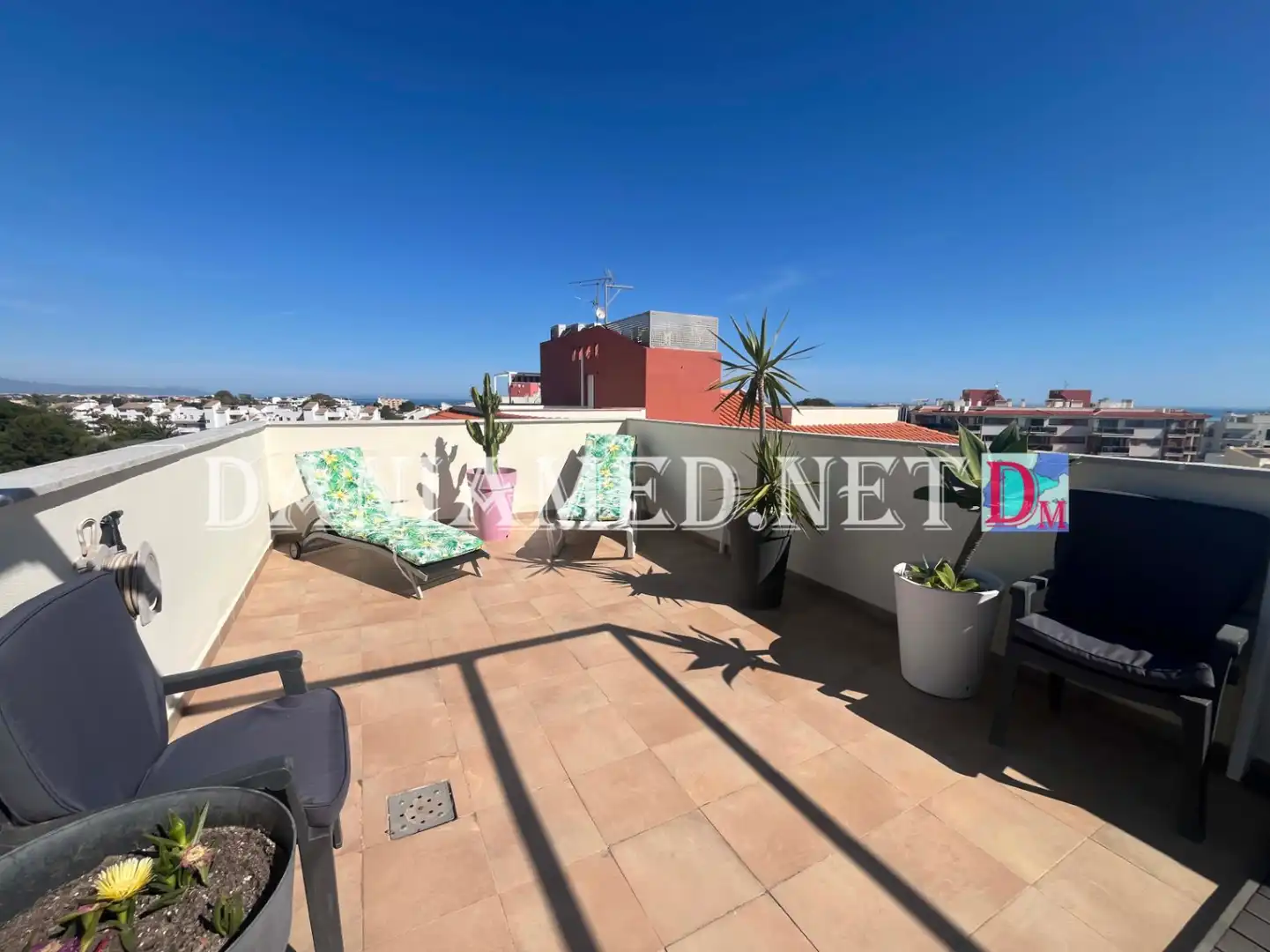Terrace of Attic for sale in El Verger  with Air Conditioner, Heating and Private garden